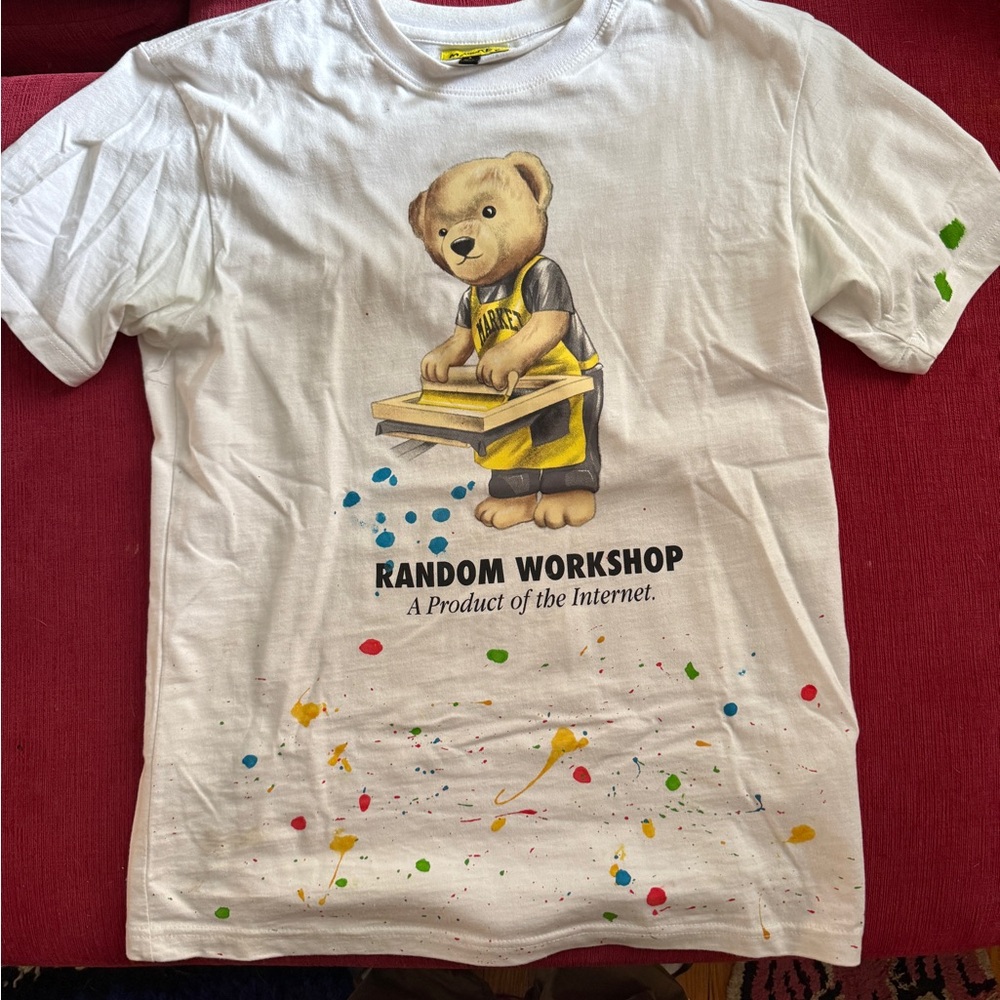 Market! Random workshop. T shirt Short Sleeve Tees
